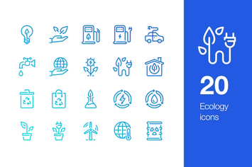 20 Ecology icons