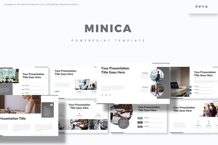 Minica - Powerpoint Template