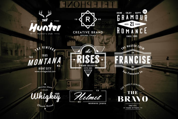 Vintage Badges Vol.2