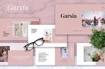 GARSIA - Wedding Organization Keynote Template