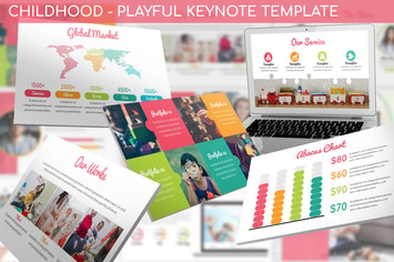 Childhood - Playful Keynote Template
