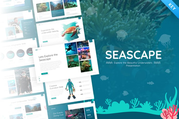 Seascape Travel & Nature Keynote Template