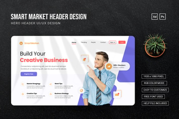 Smart Market - Hero Header
