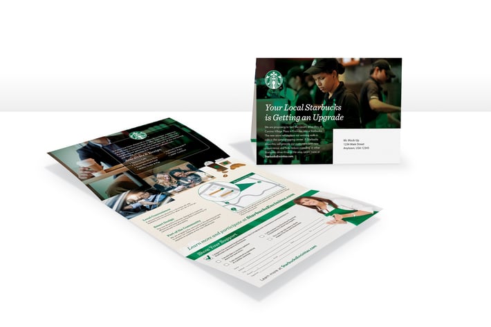 Direct Mail Smart Object Mock-Up PSD