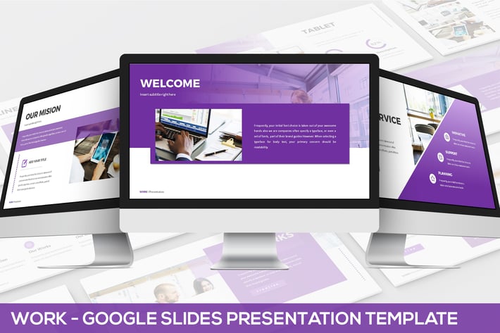 Work - Google Slides Presentation Template