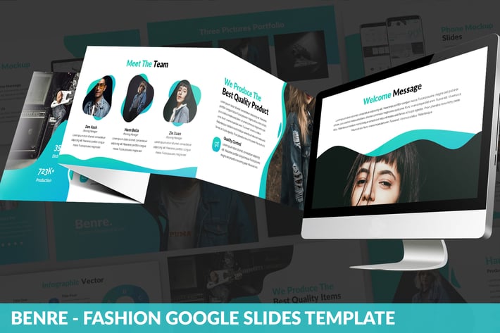 Benre - Fashion Google Slides Template