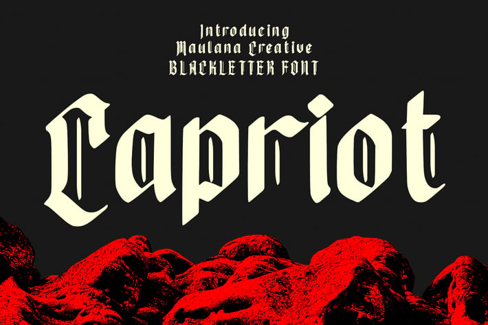 Capriot Blackletter Font