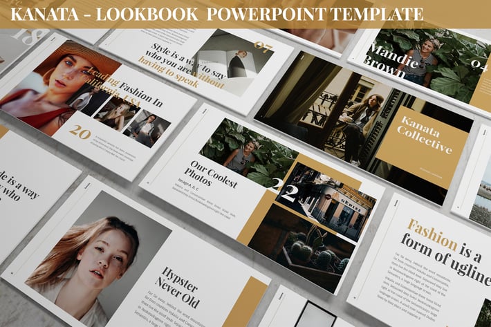 Kanata - Lookbook Powerpoint Template