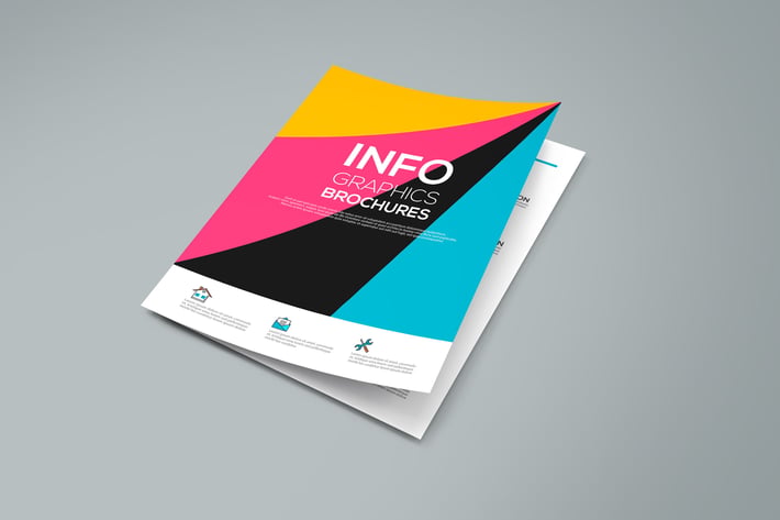Business infographics elements for corporate