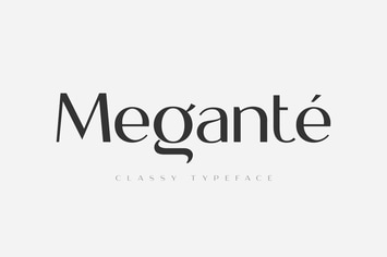 Megante - Classy Font