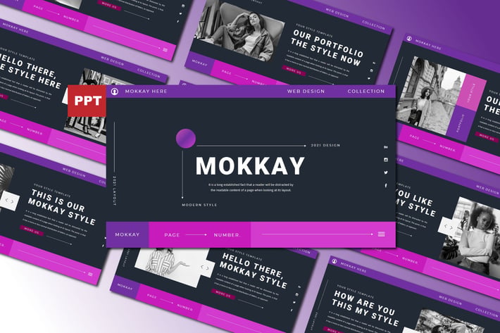 MOKKAY Powerpoint Template
