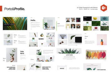 Porto & Profile Powerpoint