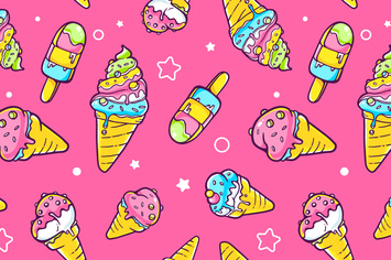 Ice cream patterns