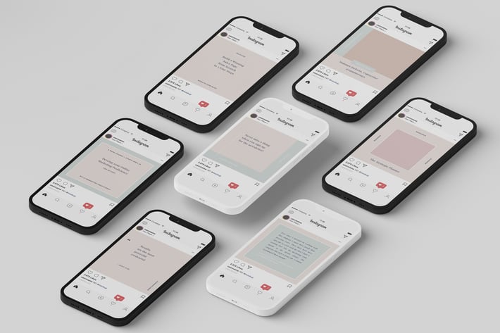 Phone 12 Pro Clay Presentation - Mockup