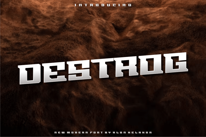 Destrog Font