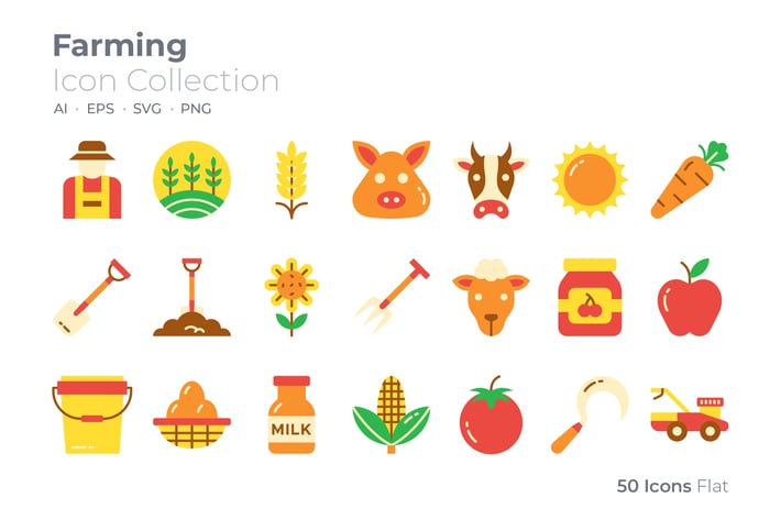 Farming Color Icon