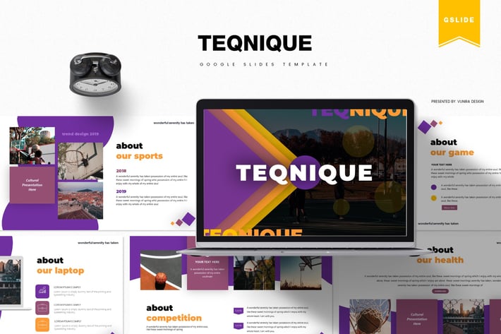 Teqnique | Google Slides Template