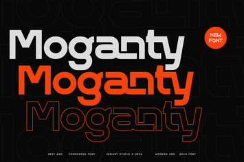Moganty - Modern Sans Font