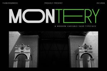 Montery - Sans Serif Family Typeface