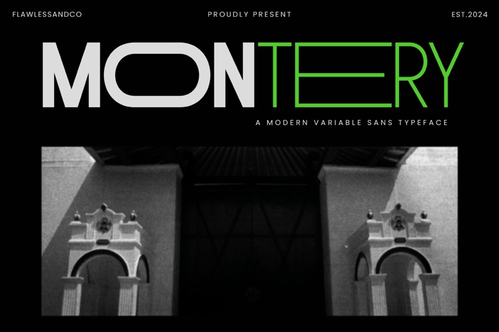 Montery - Sans Serif Family Typeface