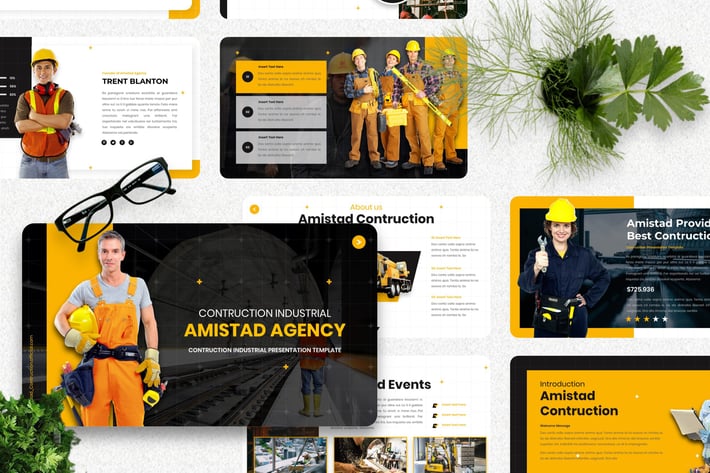Amistad - Contruction Industrial Keynote Template