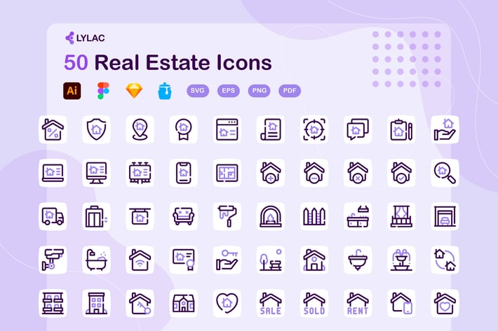 Lylac - Real Estate Icons