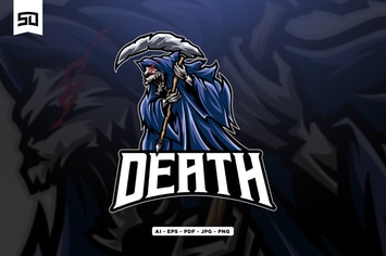 Death Mascot Logo