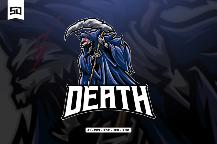Death Mascot Logo