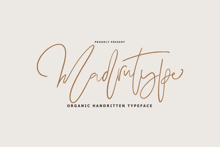 Madrutype Signature