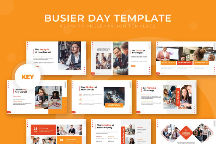 Busier Day - Keynote Template