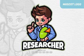 Data Researcher Business Logo