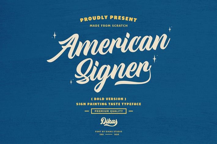 American Signer - Bold