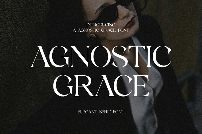 Agnostic Grace Elegant Serif Font