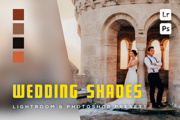 6 Wedding Shades Lightroom and Photoshop Presets