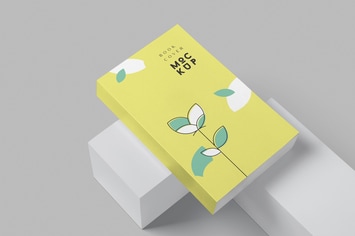 Book Cover Mockups Scene