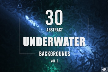30 Abstract Underwater Backgrounds - Vol. 2