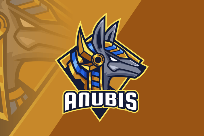 Anubis Esport Team Logo Design