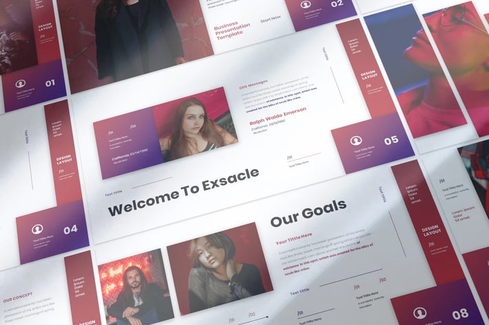 Exsacle - Business Presentation Keynote Template