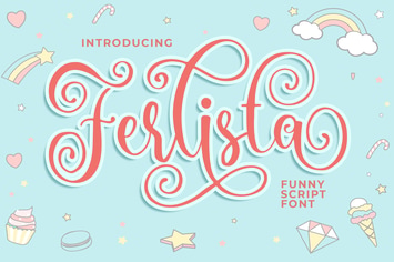 Ferlista Funny Script Font
