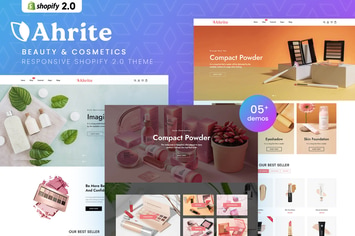 Ahrite - Beauty & Cosmetics Shopify 2.0 Theme