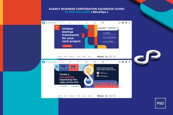 Agency Business Corporation Facebook Cover
