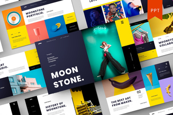 Moonstone – Business PowerPoint Template