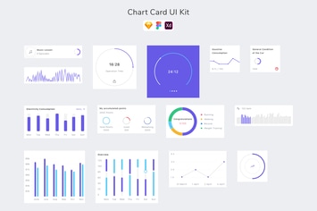 Chart Card Pack UI Kit