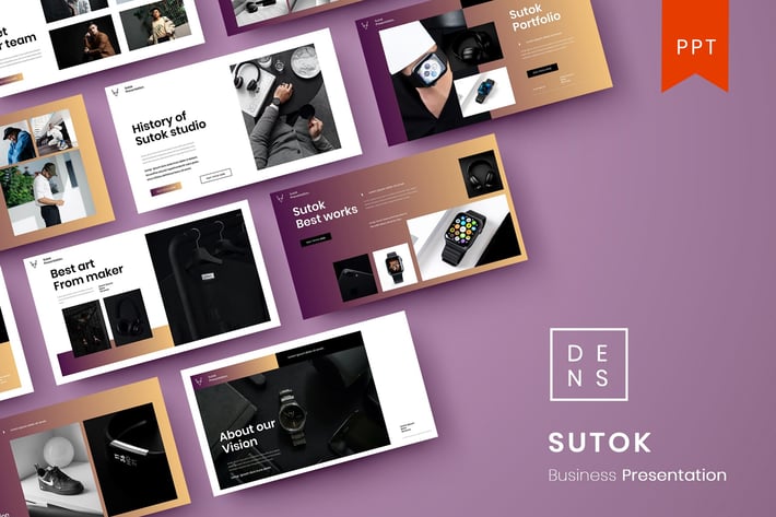 Sutok – Business PowerPoint Template