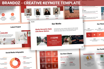 Brandoz - Creative Keynote Template