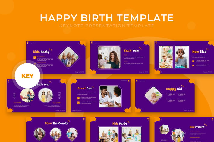 Happy Birth - Keynote Template