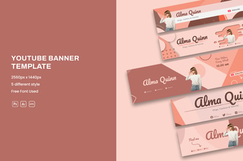 Fashion Youtube Banner