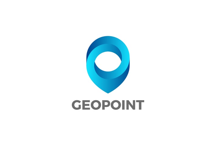 Logo Geo Point Map Navigation