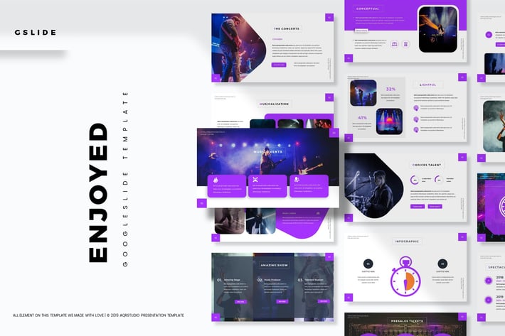 Enjoyed - Google Slides Template