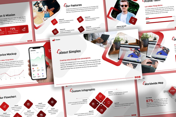 Simplex - Finance Keynote Template